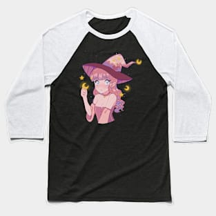 Cute witch Baseball T-Shirt